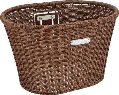 Electra Basket Electra Plastic Woven Dark Brown Produktbild 1