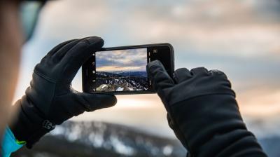 Bontrager Glove Bontrager Velocis Winter Women Medium Black Produktbild 8