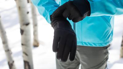 Bontrager Glove Bontrager Circuit Wind Women MD Radioactive Produktbild 5