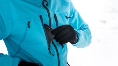 Bontrager Glove Bontrager Circuit Wind Women MD Radioactive Produktbild 7