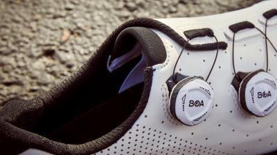 Bontrager Schuh Bontrager XXX Road 44 White/Navy Produktbild 16