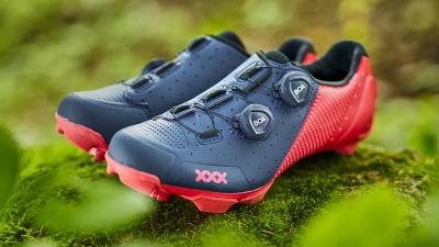 Bontrager Schuh Bontrager XXX MTB 40 Nautical Navy/Radioacti Produktbild 13