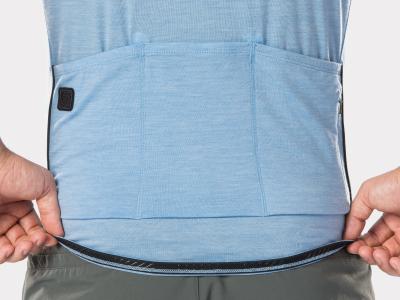 Bontrager Jersey Bontrager Adventure Wool Small Chambray Blu Produktbild 4