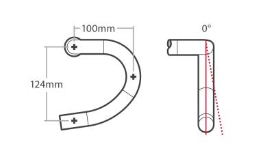 Bontrager Lenker Bontrager XXX VR-C Road 31,8 mm-Klemm. 42 c Produktbild 6