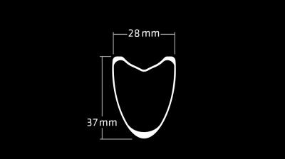 Bontrager Hinterrad Bontrager Aeolus RSL 37 Tubular Disc Shi Produktbild 13