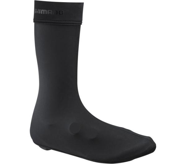 SHIMANO DUAL RAIN SHOE COVER BLACK (XL (SHOE SIZE 44-46))