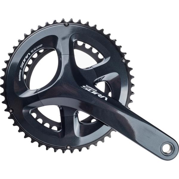 SHIMANO Kurbelgarnitur SORA FC-R3000 9-fach 175 mm 50-34 Z&auml;hne Schwarz