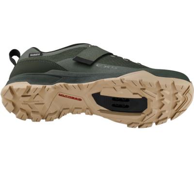 SHIMANO SHIMANO Fahrradschuhe EX500 Herren/Damen Touring SPD Größe 46 Grün Produktbild 3