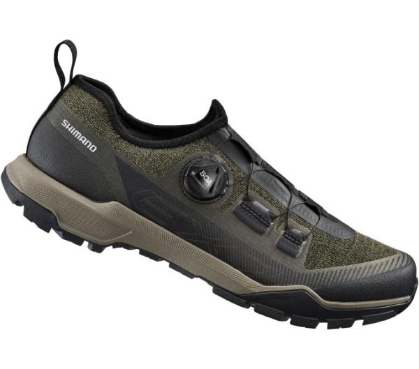 SHIMANO SHIMANO Fahrradschuhe EX700 Herren/Damen Touring SPD Größe 46 Grün