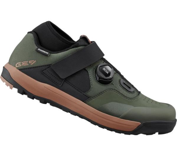 SHIMANO SHIMANO Fahrradschuhe GE900 Herren/Damen MTB SPD Größe 44 Grün