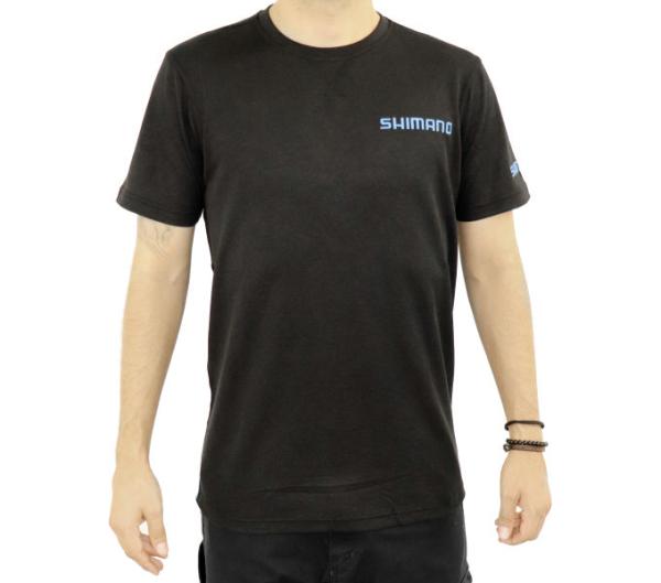 SHIMANO SHIMANO WORKSHOP T-SHIRT BLACK, XXL 50% PES/50% COTTON