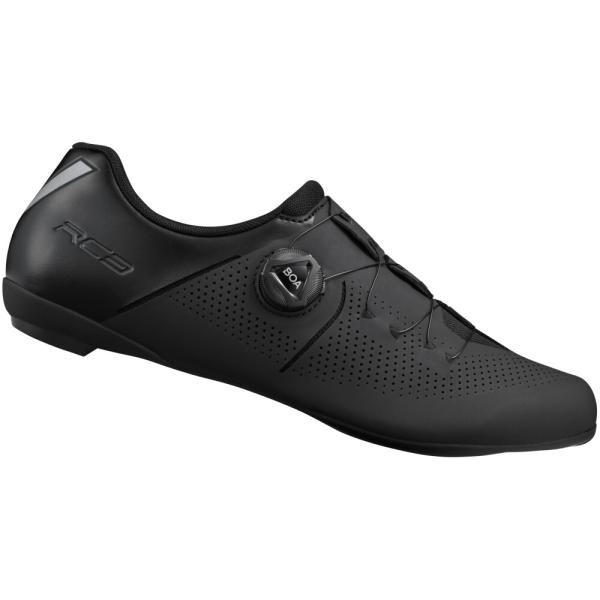 SHIMANO SHIMANO Fahrradschuhe RC302 Herren/Damen Road SPD-SL Gr&ouml;&szlig;e 45 Schwarz