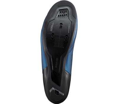 SHIMANO SHIMANO Fahrradschuhe RC502 Damen/Herren Road SPD-SL Größe 45 breit Blau Produktbild 2