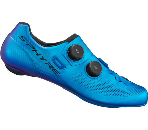 SHIMANO SHIMANO Fahrradschuhe RC903 Damen/Herren Road SPD-SL Gr&ouml;&szlig;e 46 breit Blau