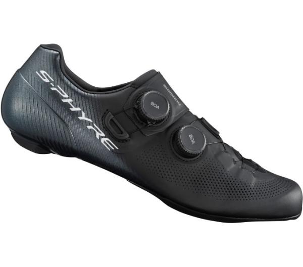 SHIMANO SHIMANO Fahrradschuhe RC903 Damen/Herren Road SPD-SL Größe 47 breit Schwarz