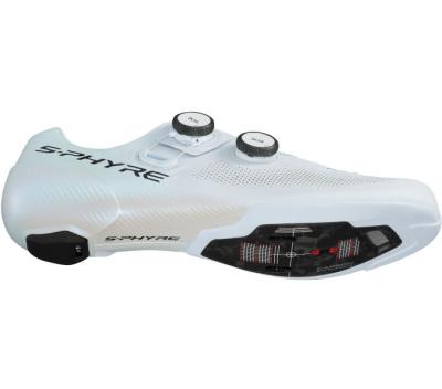 SHIMANO SHIMANO Fahrradschuhe RC903 Damen/Herren Road SPD-SL Größe 44 Weiß Produktbild 3