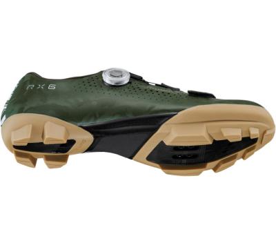 SHIMANO SHIMANO Fahrradschuhe RX600 Herren/Damen Gravel SPD Größe 44 Grün Produktbild 3