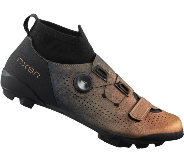 SHIMANO SHIMANO Fahrradschuhe RX801R Herren/Damen Gravel SPD Größe 44 Orange