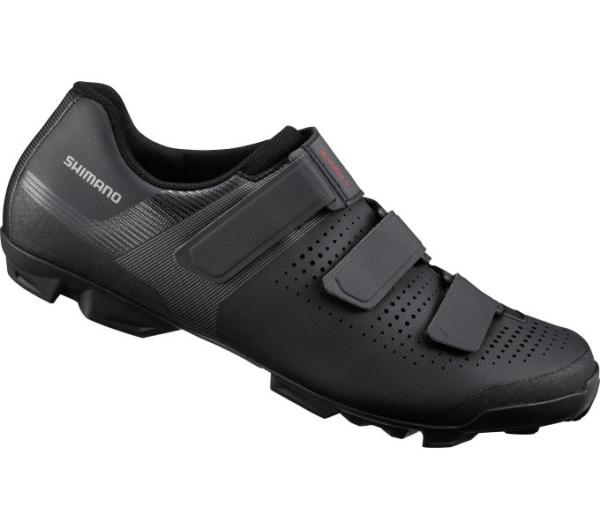 SHIMANO SHIMANO Fahrradschuhe XC100 Herren/Damen MTB SPD Größe 46 Schwarz