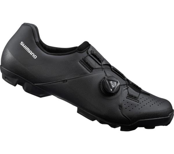 SHIMANO SHIMANO Fahrradschuhe XC300 Herren/Damen MTB SPD Gr&ouml;&szlig;e 44 breit Schwarz