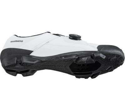 SHIMANO SHIMANO Fahrradschuhe XC300 Herren/Damen MTB SPD Größe 48 Weiß Produktbild 3