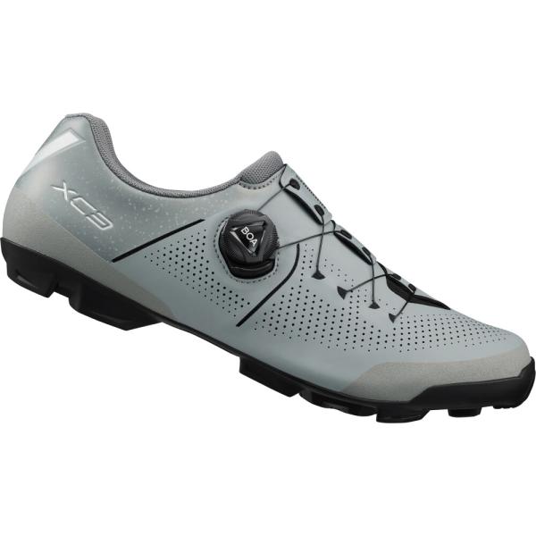 SHIMANO SHIMANO Fahrradschuhe XC302 Herren/Damen MTB SPD Gr&ouml;&szlig;e 45 breit Grau
