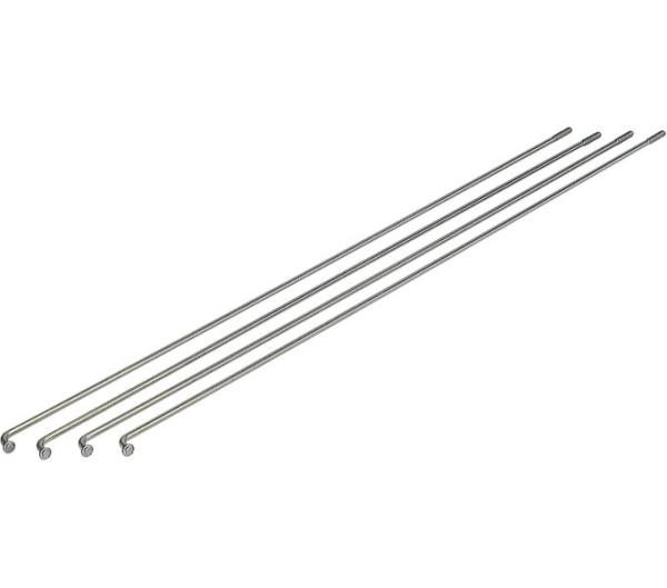 Exal SPEICHE 2MM,GLATT,SILB,276MM,100ST