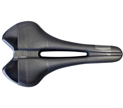 PRO Fahrradsattel Falcon Gel 152 mm Schwarz Edelstahl Gestell Produktbild 3