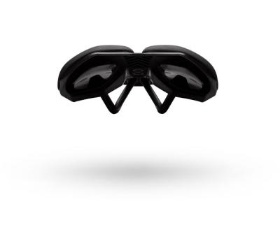 PRO Fahrradsattel Turnix Performance AF 142 mm Schwarz Edelstahl Gestell Produktbild 1