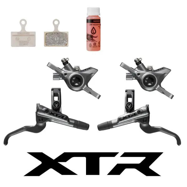 SHIMANO Scheibenbrems-Upgrade-Kit SHIMANO XTR BL-M9200+BR-M9200