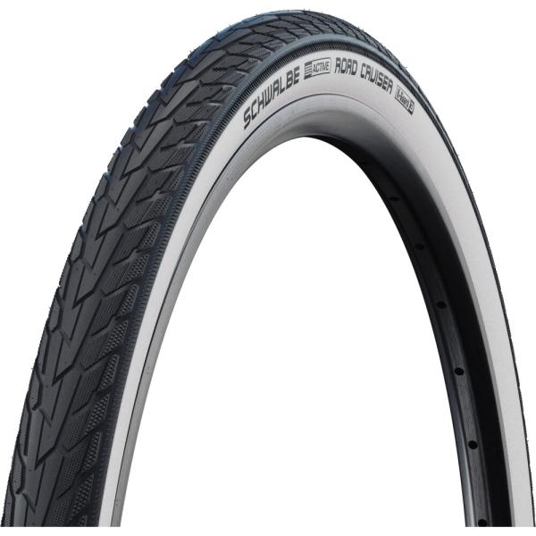 Schwalbe DRAHTREIFEN ROAD CRUISER ActGreen Compound K-Guard 47-622 Schwarz/Wei&szlig;wand