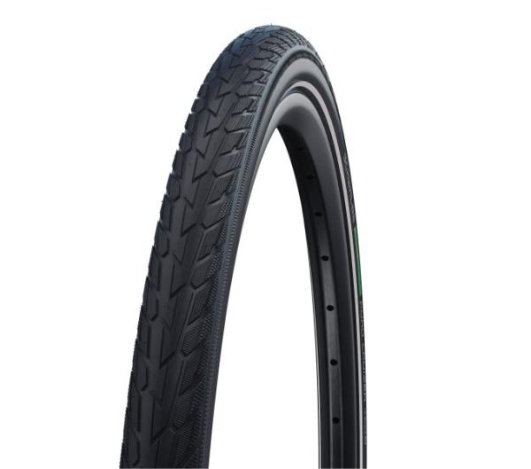 Schwalbe ROAD CRUISER Green Compound Active Line 37-584 Schwarz-Reflex
