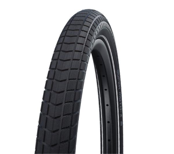 Schwalbe SUPER MOTO-X Performance Line Reinforced 100-406 Schwarz/Reflex