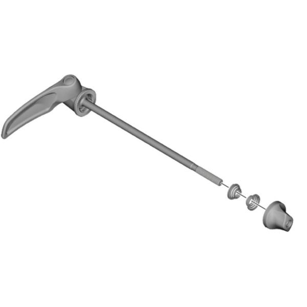 SHIMANO Schnellspanner komplett f&uuml;r FH-T670 173 mm Schwarz