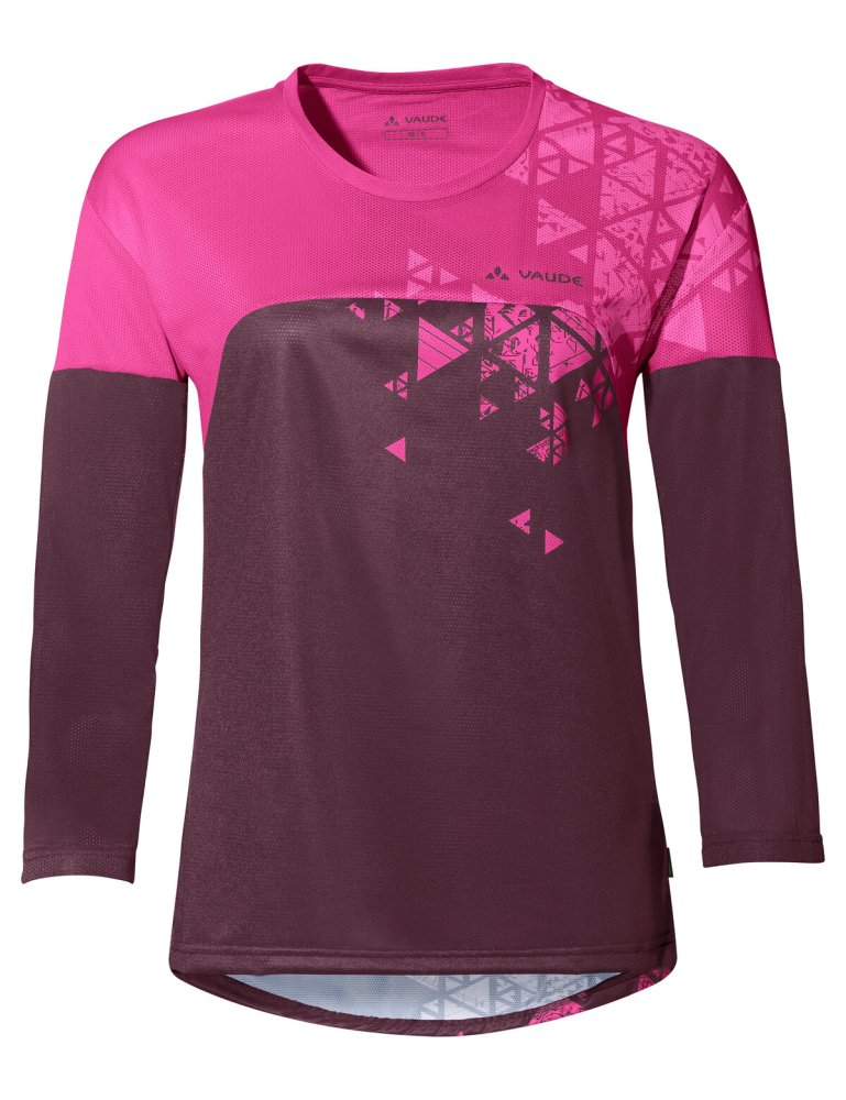 VAUDE Women's Moab LS T-Shirt V lychee Größ 42