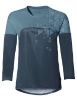 VAUDE Women's Moab LS T-Shirt V blue gray Größ 42