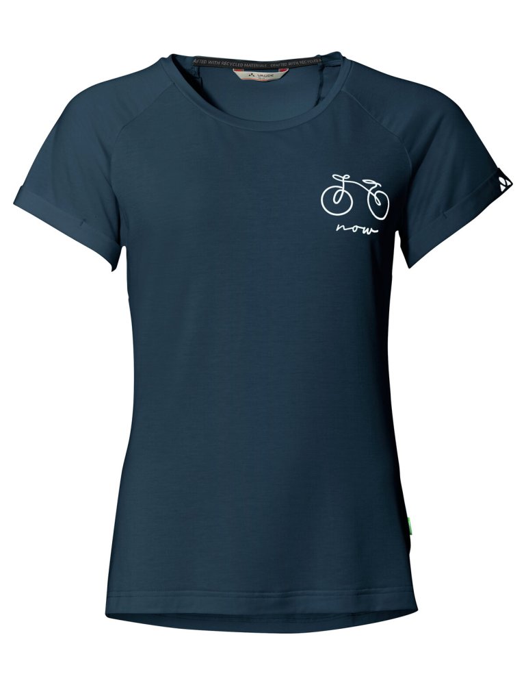 VAUDE Women's Cyclist 2 T-Shirt dark sea Größ 36