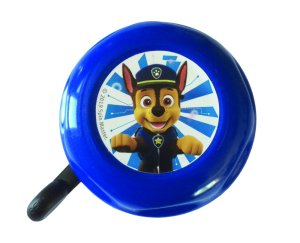 BIKE FASHION Kinder-Glocke  Paw Patrol  blau | Motiv: Paw Patrol | Durchmesser: 57 mm | Lenkerdurchmesser: 22,2 mm