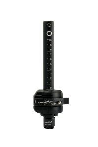 BY.SCHULZ Speedlifter Twist T10 schwarz-matt | Durchmesser: 25,4 mm | für MTB und City Räder mit A-Head-Steuersatz 1 1/8 Zoll