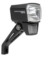 TRELOCK Dynamo-LED-Scheinwerfer Lighthammer 60 schwarz | 60 Lux