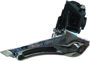 SHIMANO Umwerfer 105 FDR7000 schwarz | Schelle 31,8 | Ausführung: 61-66 Grad | 11-fach | Down Pull
