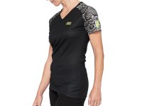 100% Airmatic Womens Jersey (SP21)  S Black Python