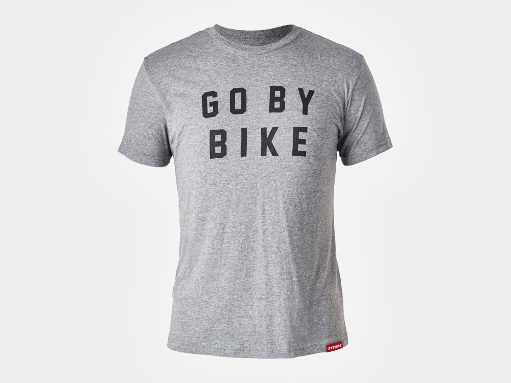 Shirt Trek Go by Bike T-Shirt XXL Grey