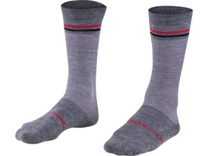 Bontrager Sock Thermal Wool Crew Small (37-39) Dark Grey