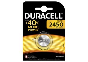 Duracell, Batterien, CR2450, Lithium, Long Lasting, 1 Stk