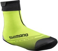SHIMANO S1100R SOFT SHELL SHOE COVER NEON YELLOW (S (37-40)) S