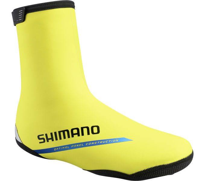 SHIMANO ROAD THERMAL SHOE COVER YELL L Neon Yellow