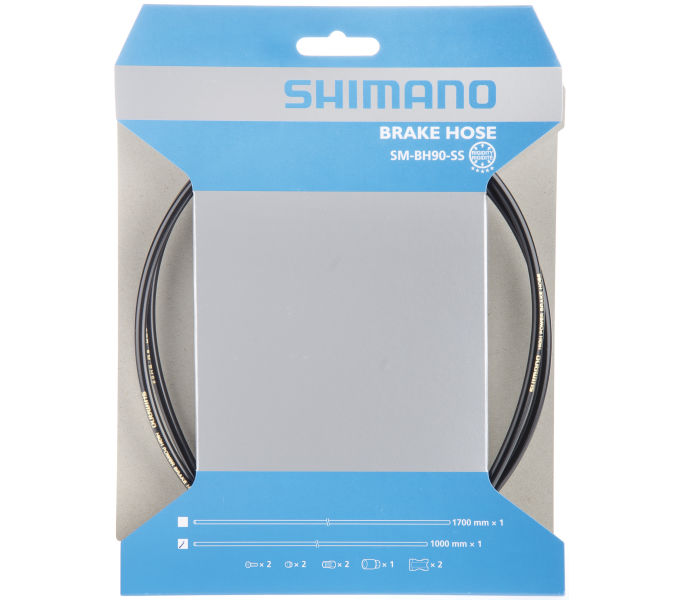 SHIMANO Bremsleitung SM-BH90-SS 1.000 mm Schwarz