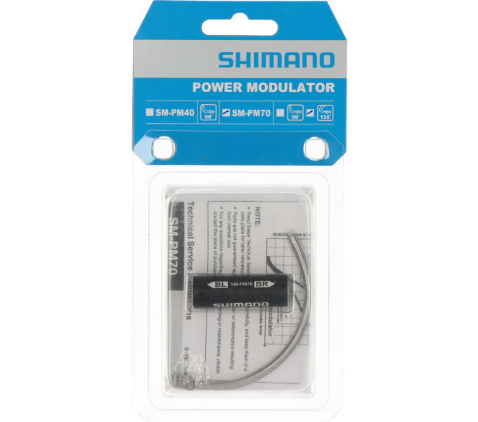 SHIMANO Power-Modulator SM-PM70, Aluminium, 135°, Schwarz,