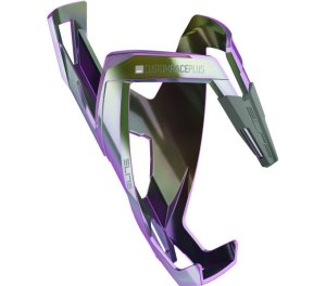 ELITE Flaschenhalter Custom Race Plus Grün/Violett Shiny Paint